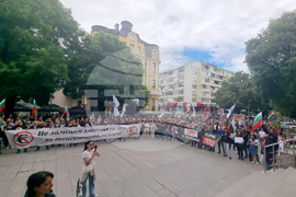 Стара Загора - протест - лев