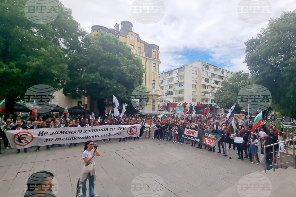 Стара Загора - протест - лев