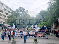 Стара Загора - протест - лев