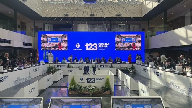 Tourism Minister Borshosh Participates in 123rd Meeting of UN Tourism Executive Council
