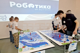 Разград - роботика - състезание
