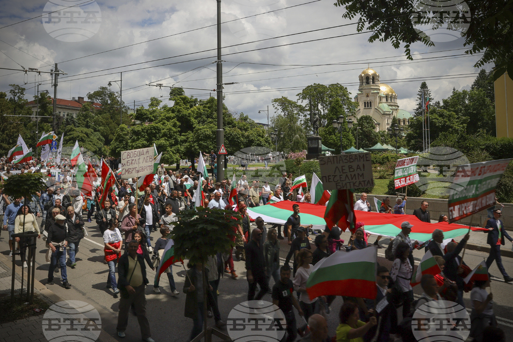 Bulgaria Eurozone Protest