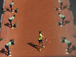 APTOPIX French Open Tennis