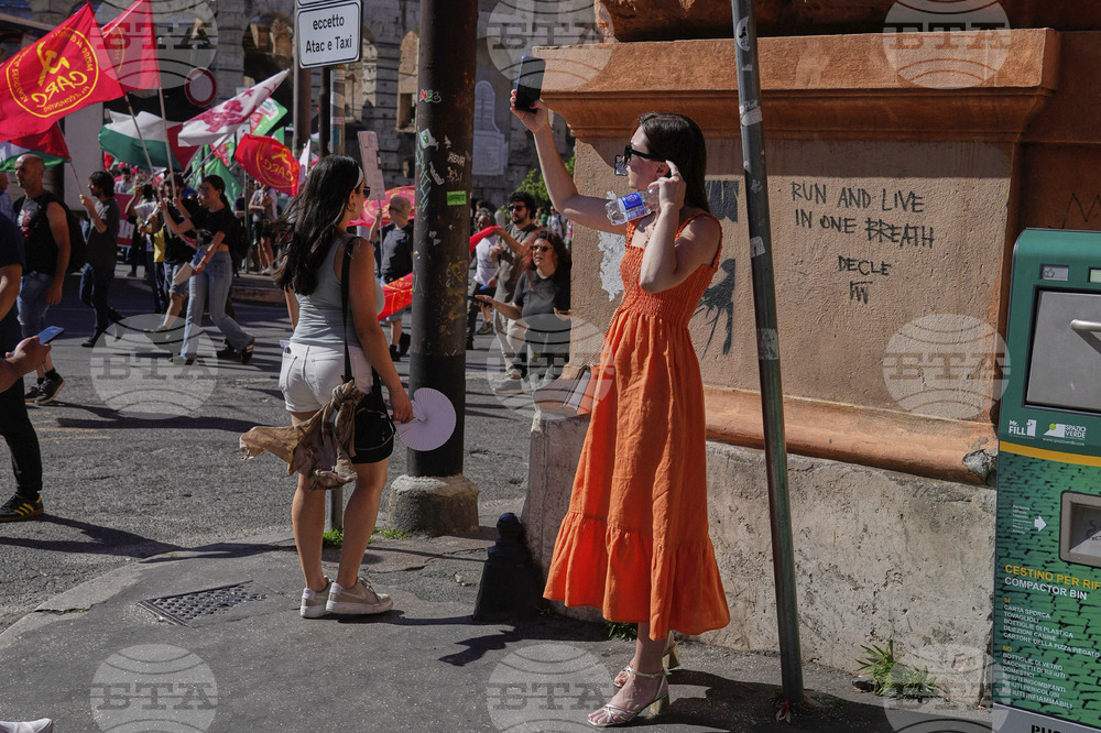 Italy Security Decree Protest