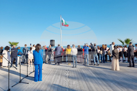 Поморие - син флаг - рибарско пристанище „Поморие“