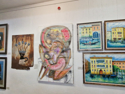 Село Орешак - 50 години Художествено училище - изложба