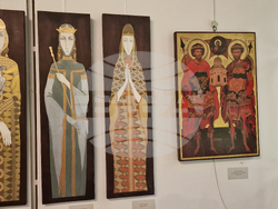 Село Орешак - 50 години Художествено училище - изложба