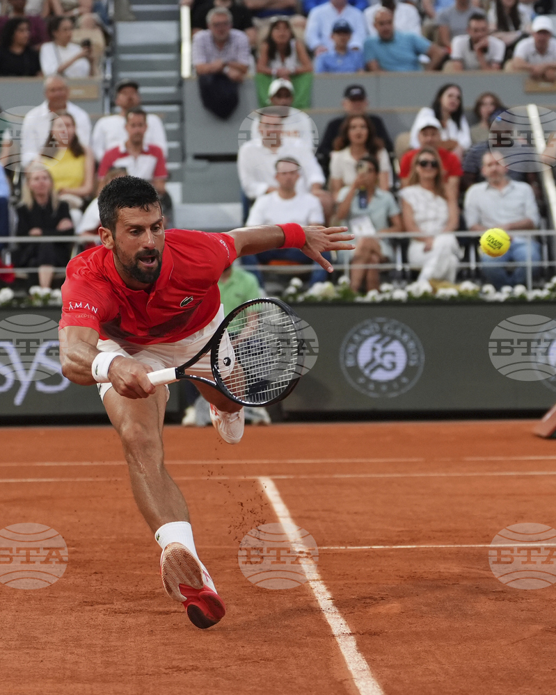 Новак Джокович се класира за четвъртия кръг на Откритото първенство по тенис на Франция с 99-ата си победа на кортовете в Париж