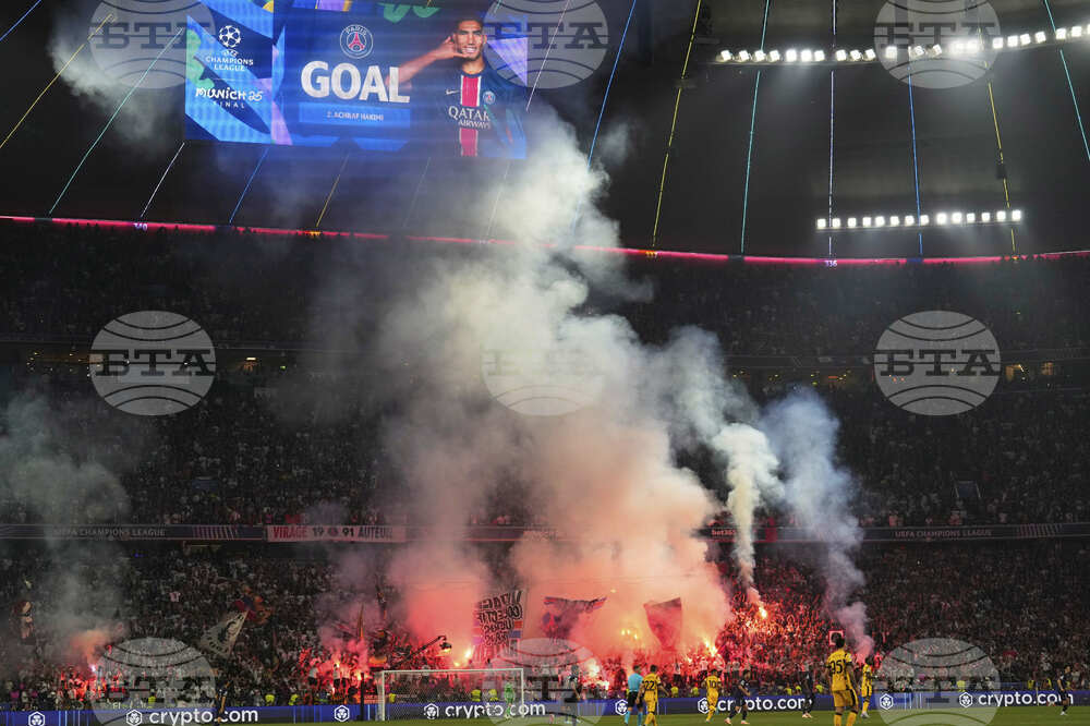 APTOPIX Germany Soccer Champions League Final