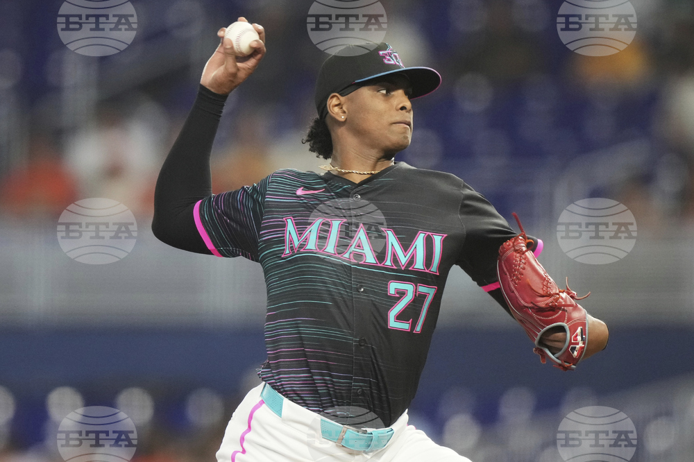 Giants Marlins Baseball