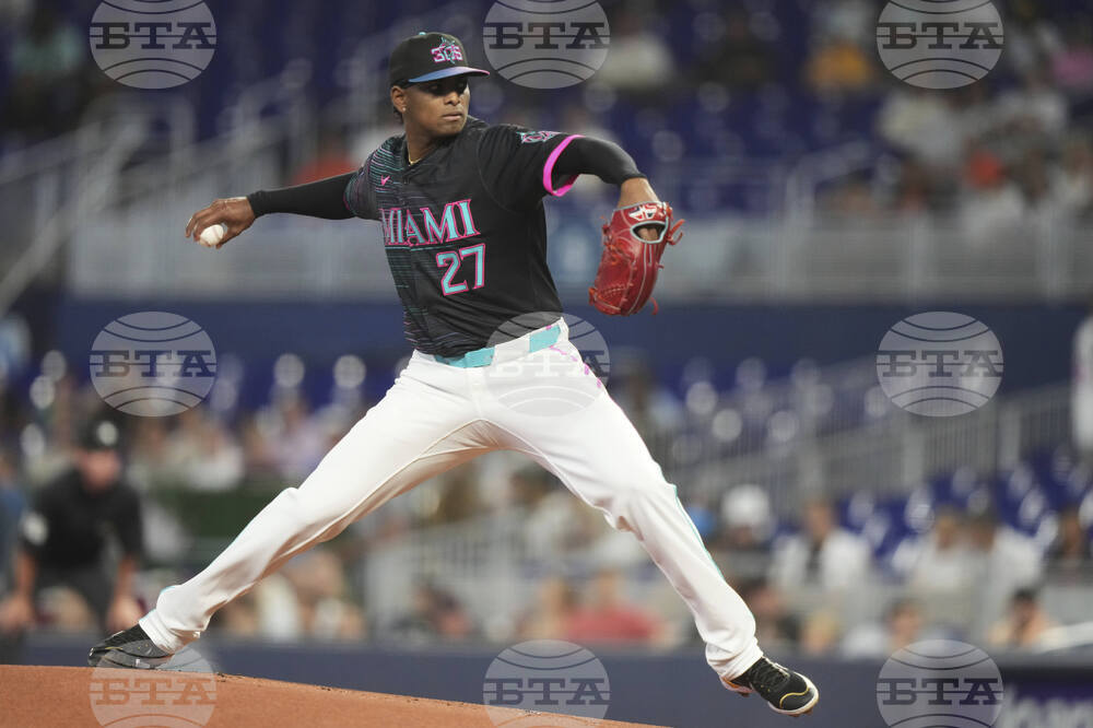 Giants Marlins Baseball