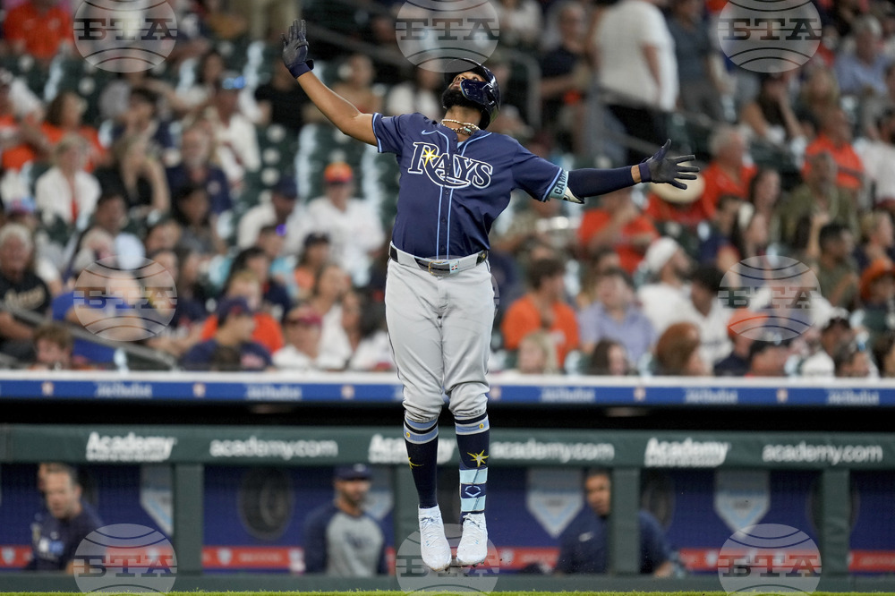 Rays Astros Baseball