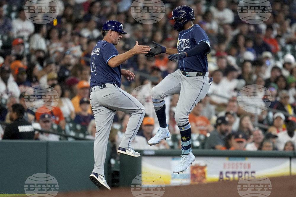 Rays Astros Baseball