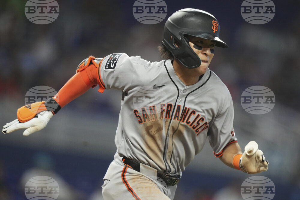 Giants Marlins Baseball