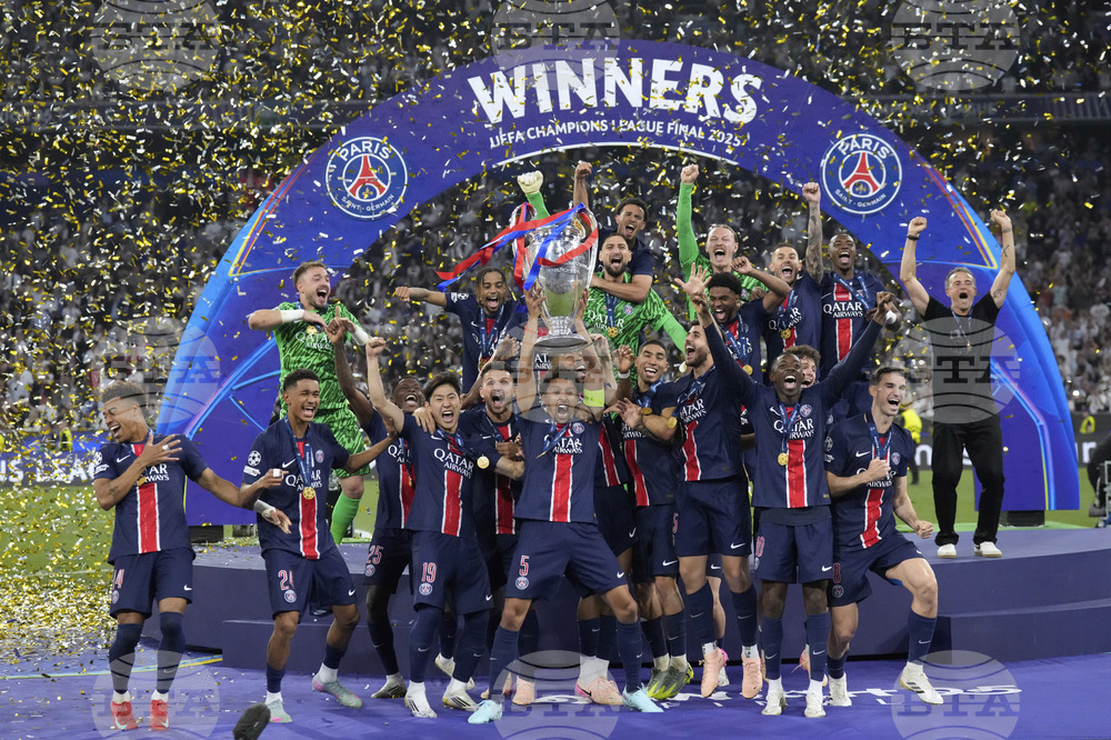 APTOPIX Germany Soccer Champions League Final