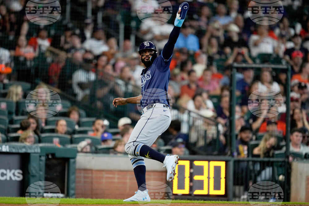 Rays Astros Baseball
