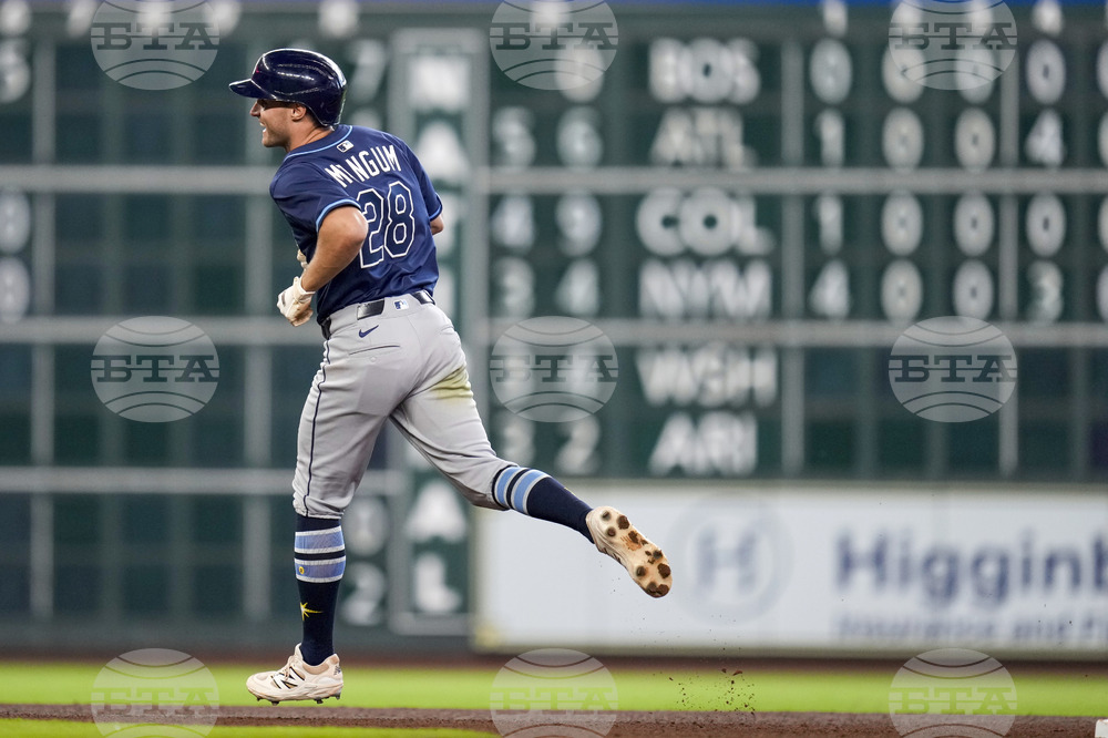 Rays Astros Baseball