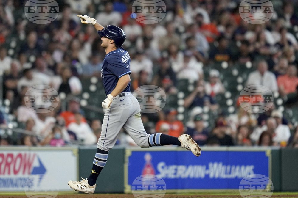 Rays Astros Baseball