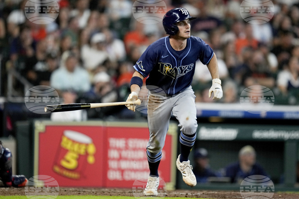 Rays Astros Baseball