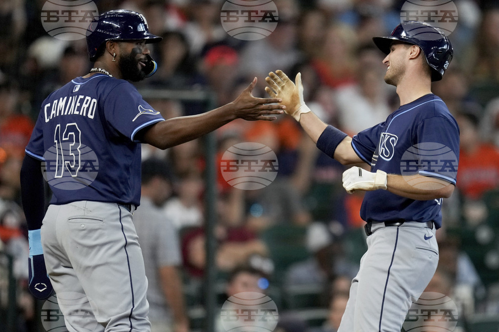 Rays Astros Baseball