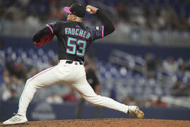 Giants Marlins Baseball
