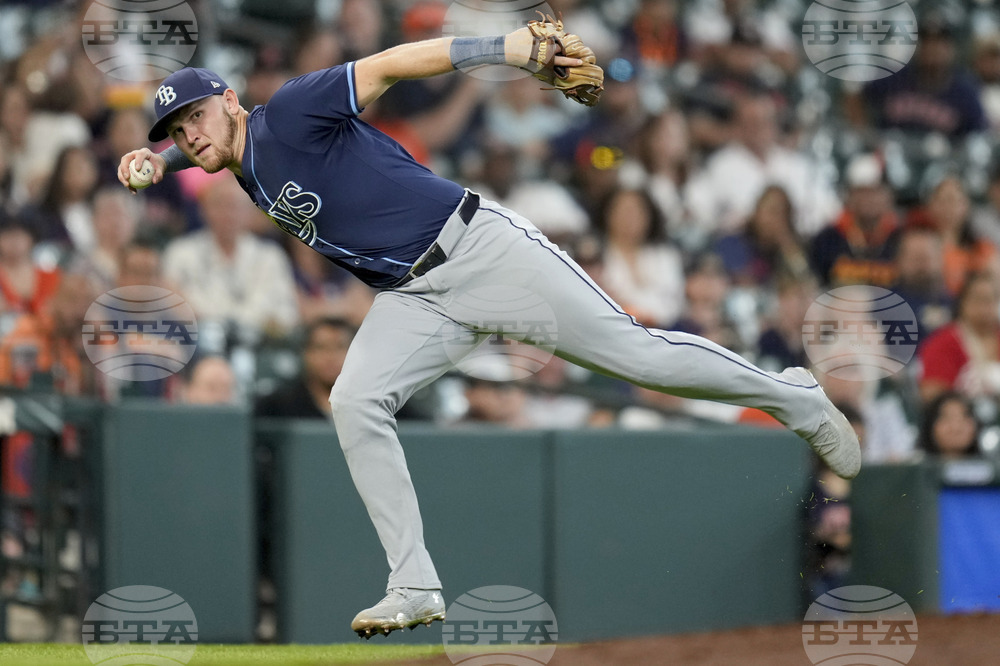 Rays Astros Baseball