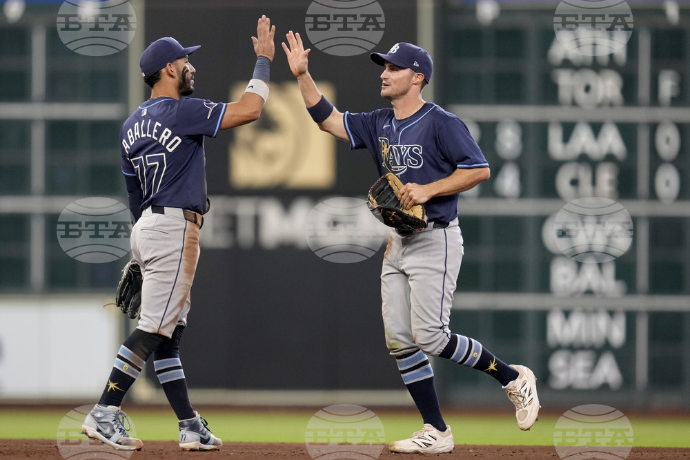 Rays Astros Baseball