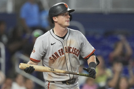 Giants Marlins Baseball