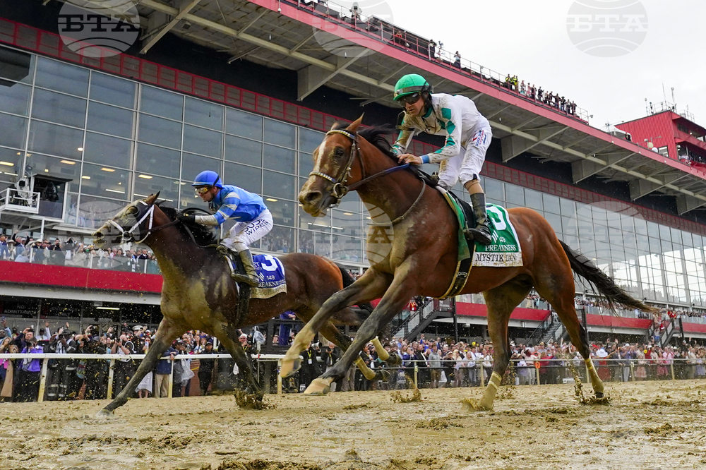 Mystik Dan Wins Horse Racing