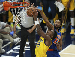 Knicks Pacers Basketball