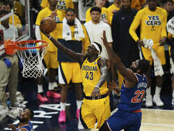 Knicks Pacers Basketball