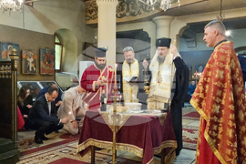 Враца - храм „Св. Възнесение“ - възпоменателна панихида за Христо Ботев 