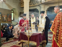 Враца - храм „Св. Възнесение“ - възпоменателна панихида за Христо Ботев