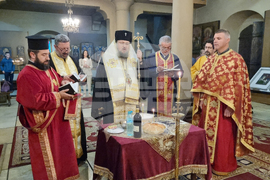Враца - храм „Св. Възнесение“ - възпоменателна панихида за Христо Ботев