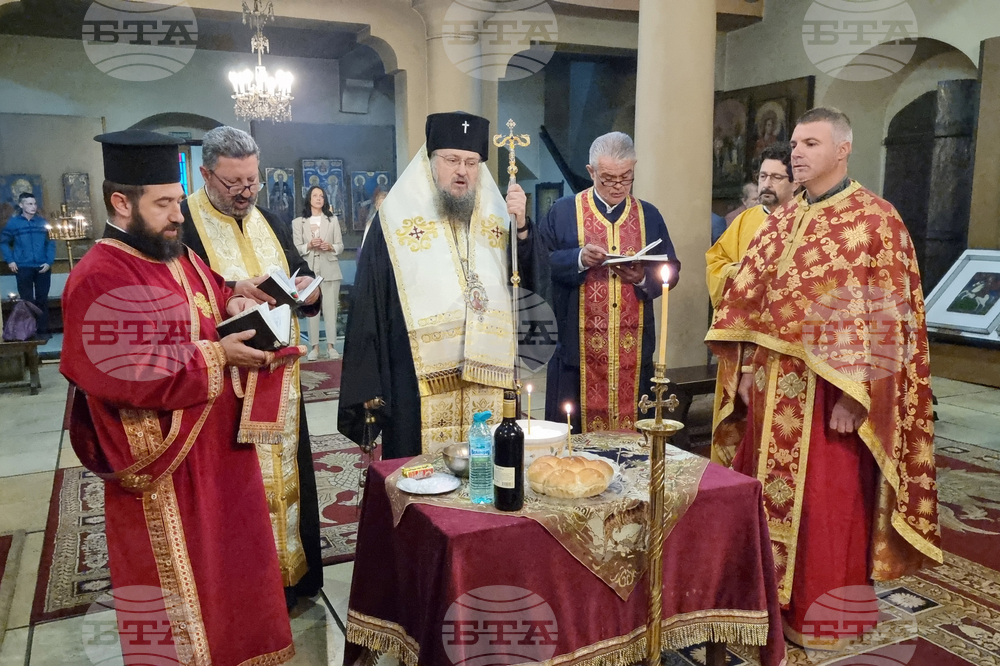 Враца - храм „Св. Възнесение“ - възпоменателна панихида за Христо Ботев