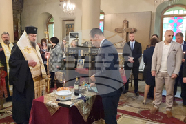 Враца - храм „Св. Възнесение“ - възпоменателна панихида за Христо Ботев