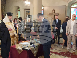 Враца - храм „Св. Възнесение“ - възпоменателна панихида за Христо Ботев