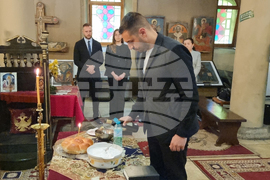 Враца - храм „Св. Възнесение“ - възпоменателна панихида за Христо Ботев