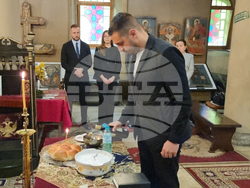 Враца - храм „Св. Възнесение“ - възпоменателна панихида за Христо Ботев