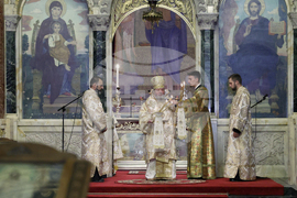 Патриаршеска катедрала „Св. Александър Невски“ - 1700 години от провеждането на Първия Вселенски събор - съборна света литургия