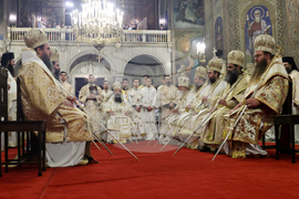 Патриаршеска катедрала „Св. Александър Невски“ - 1700 години от провеждането на Първия Вселенски събор - съборна света литургия