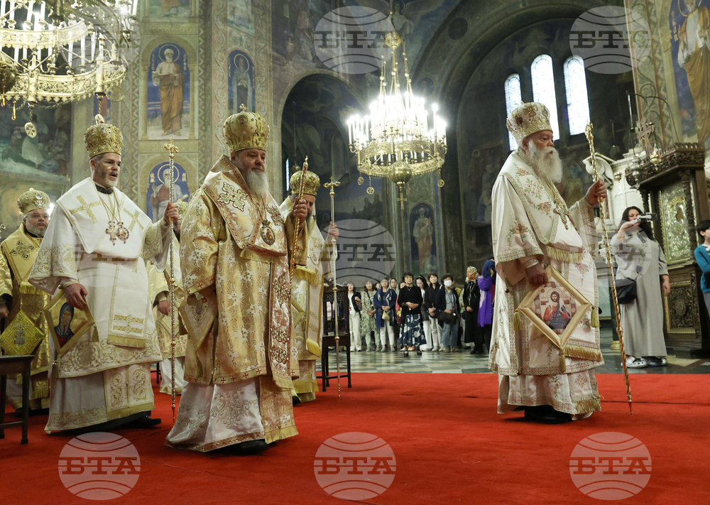 Патриаршеска катедрала „Св. Александър Невски“ - 1700 години от провеждането на Първия Вселенски събор - съборна света литургия