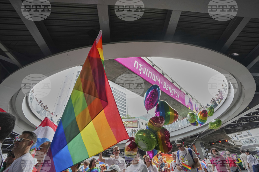 APTOPIX Thailand Pride Parade