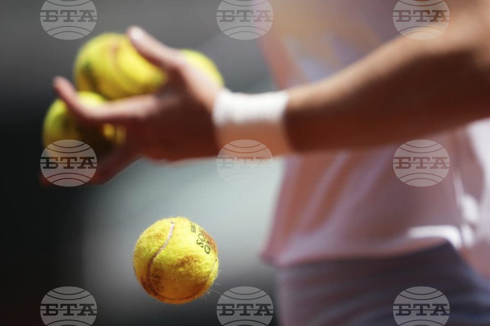 APTOPIX French Open Tennis