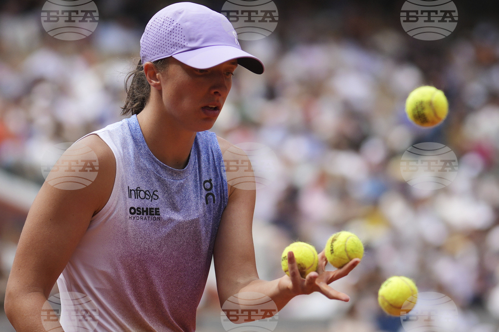 APTOPIX French Open Tennis