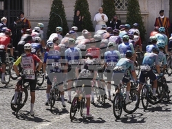 Vatican Pope Giro d'Italia Cycling