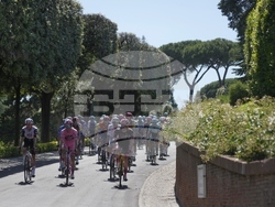 Vatican Pope Giro d'Italia Cycling