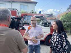 Пловдив - пожар  - кв. Прослав 