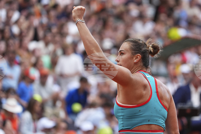 Водачката в световната ранглиста Арина Сабаленка се класира на четвъртфинал на турнира "Ролан Гарос" за трета поредна година