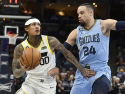 Jazz Grizzlies Basketball